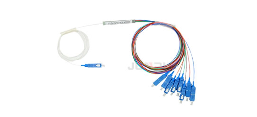 Rozgałęźnik PLC SC/UPC w mini stalowej rurce