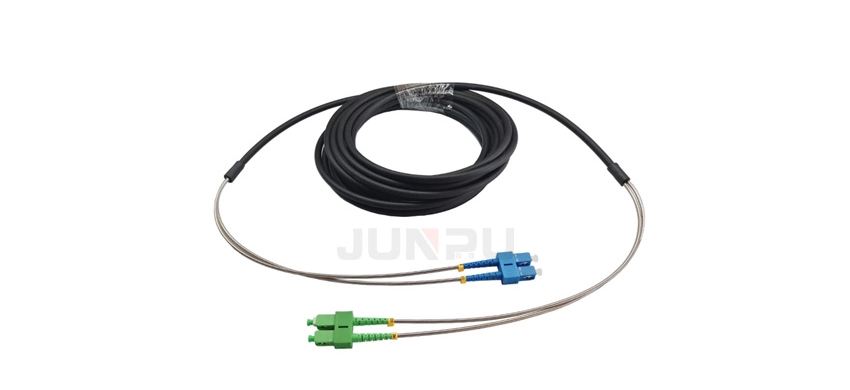 7.0mm dupleksowy zewnętrzny opancerzony kabel przyłączeniowy typu Gyfjh (patchcord)